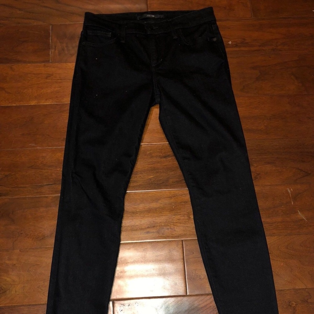 Joe's Jeans Midrise 'Effy' Black Skinny Ankle 28